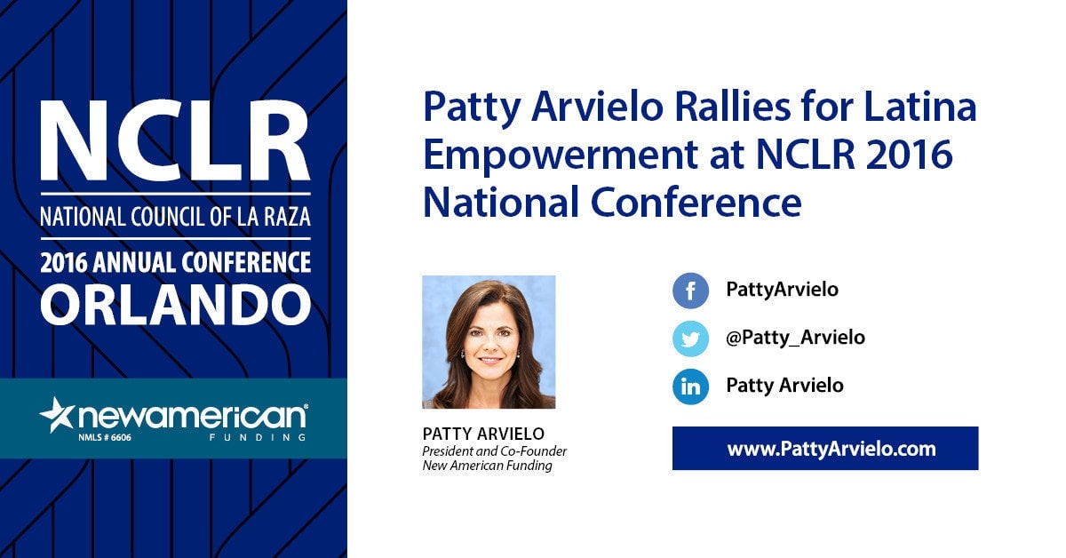 Patty Arvielo Rallies for Latina Empowerment at NCLR 2016 National Conference