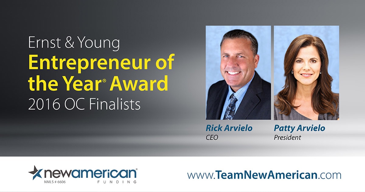 EY Announces Rick and Patty Arvielo Entrepreneur of the Year Finalists in Orange County