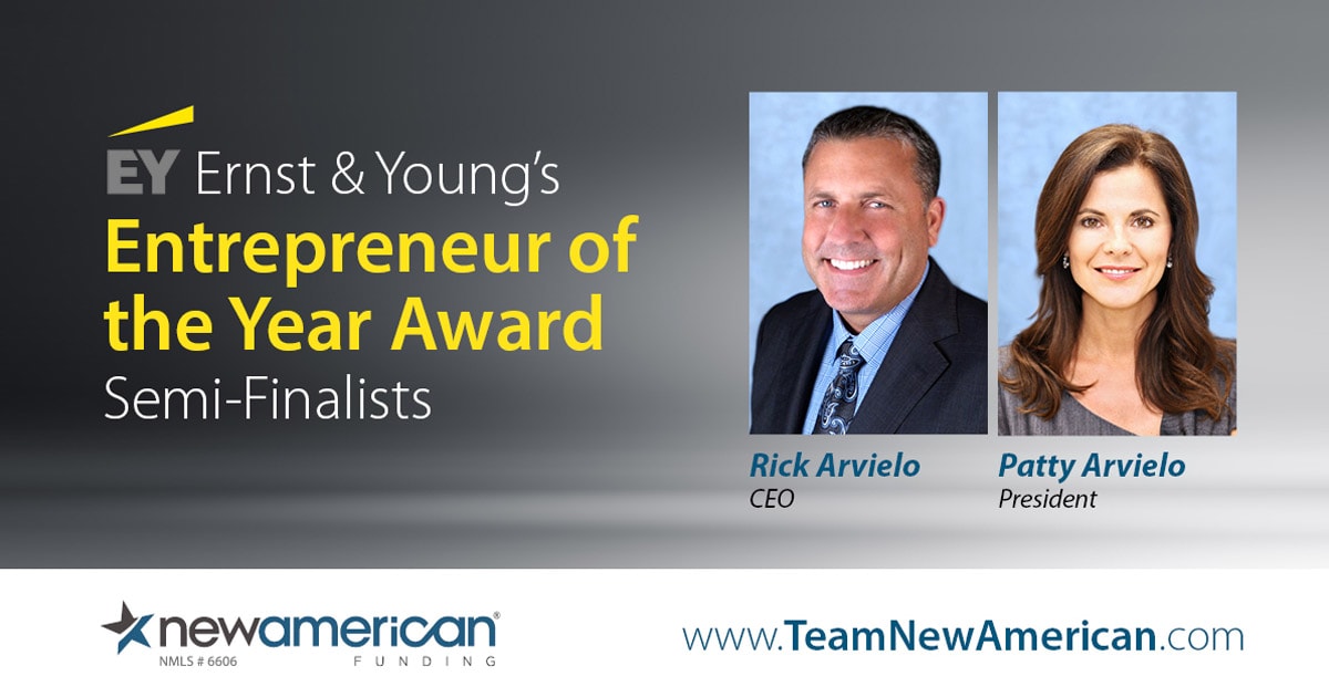 EY Names Rick and Patty Arvielo Entrepreneur of the Year Semifinalists, Orange County Region
