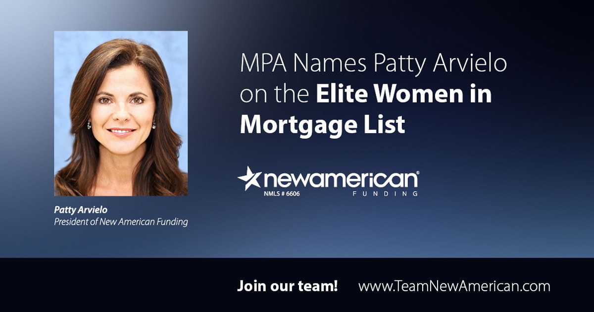 MPA Recognizes Elite Women in Mortgage, Names Patty Arvielo